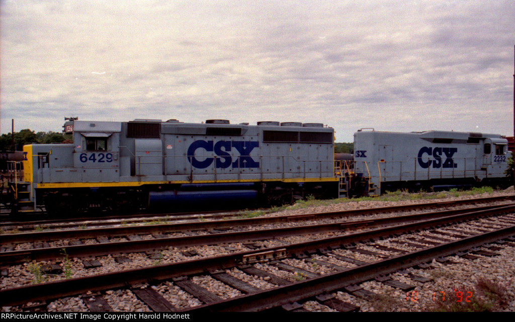 CSX 6429 & 2232